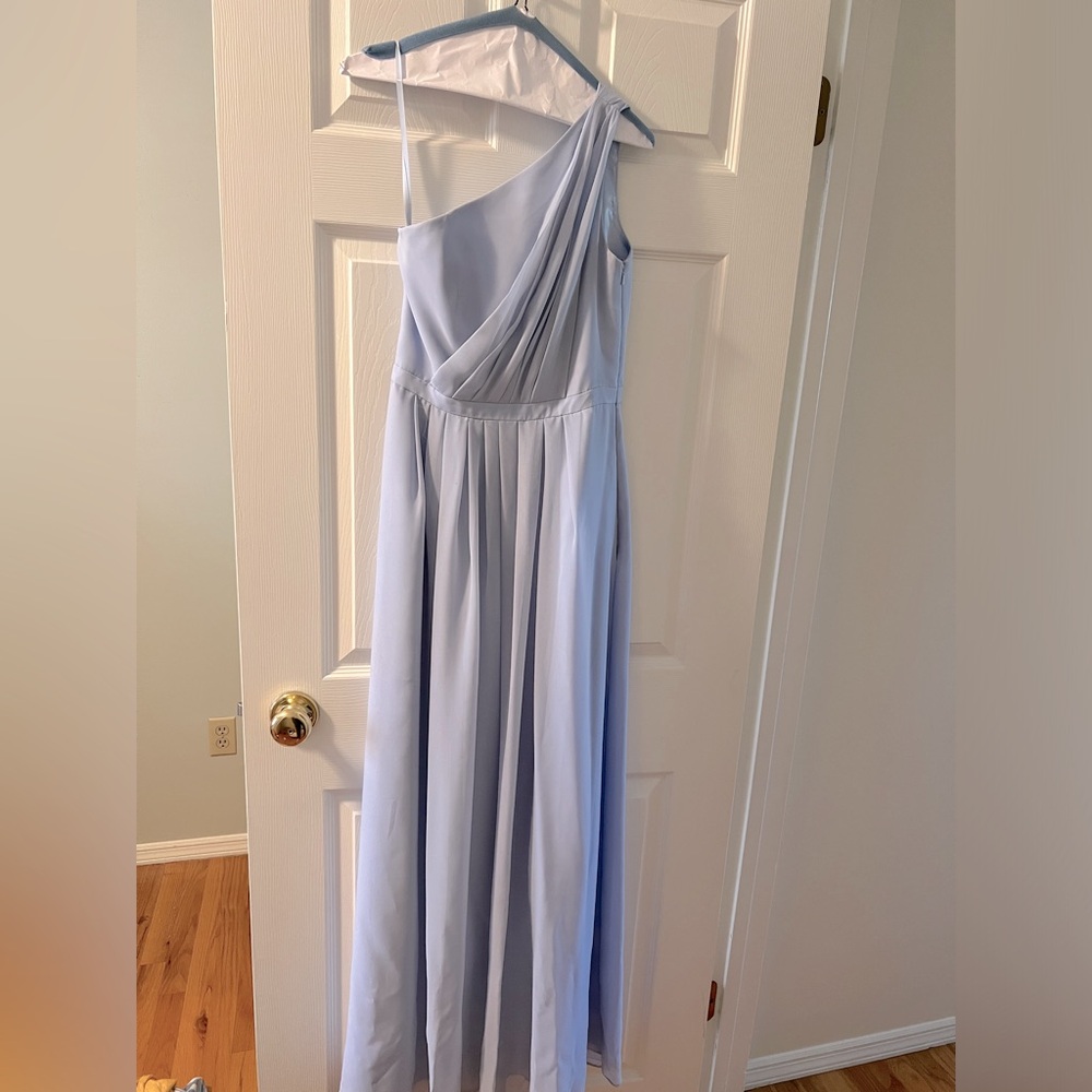 Powder Blue/Lavender Bridesmaid Dress